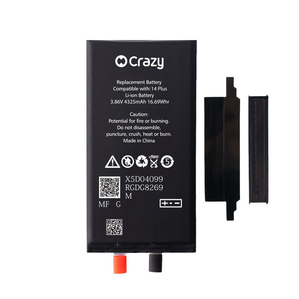 iPhone 14 Plus Replacement Battery Core with Adhesive Strips 4325mAh