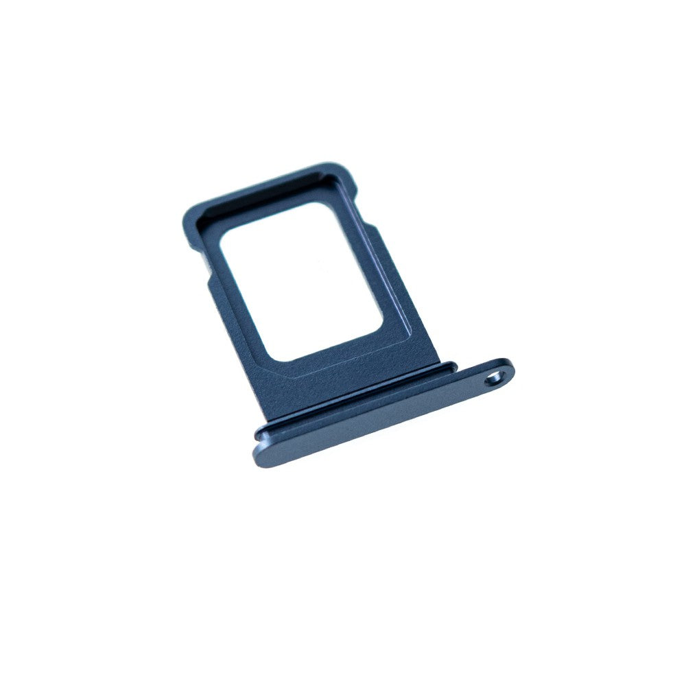 Single SIM Card Tray and Side Button for iPhone 14 / 14 Plus-Blue