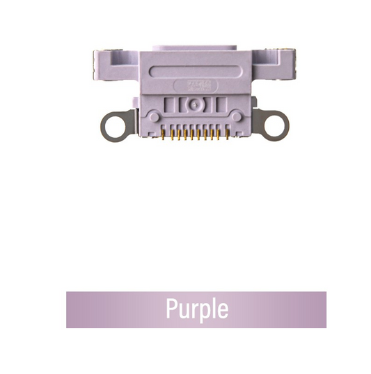 Charging Port Connector for iPhone 14 / 14 Plus -Purple