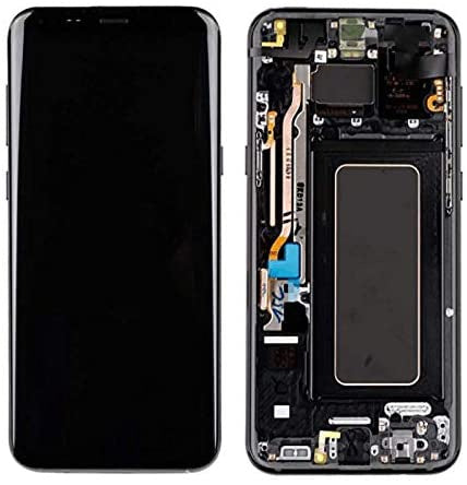 Samsung S8 Plus (Black) Screen With Frame Replacement Complete Assembly