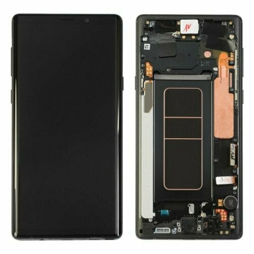 Samsung Note 9 LCD ( Black ) Screen With Frame Replacement Complete Assembly