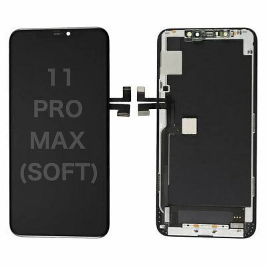 iPhone 11 PRO MAX LCD Screen Replacement OLED - RJ - (Soft)