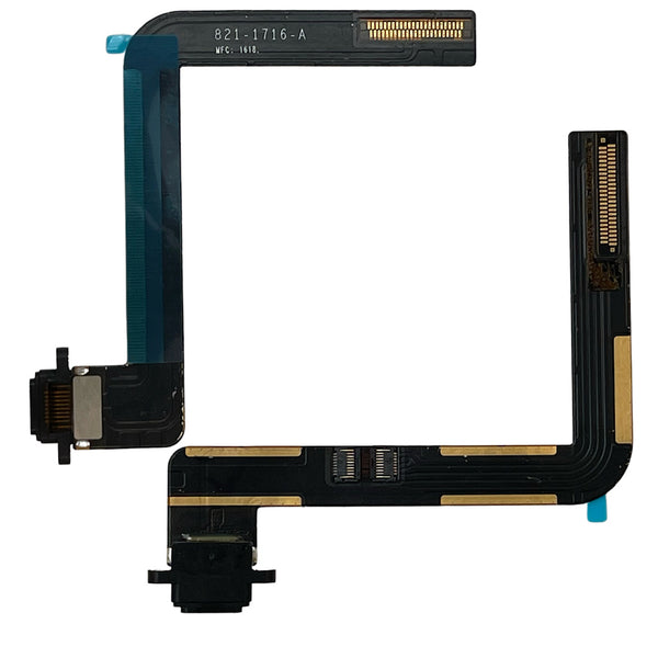 iPad 5 6 Air Charging Connector Port Replacement Part - Black - (OEM)