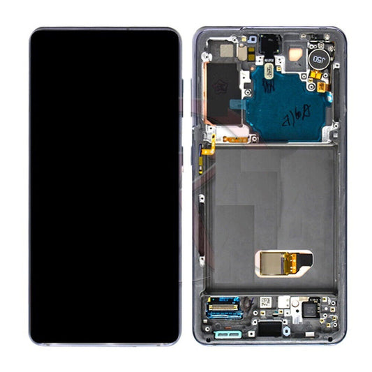 Samsung Galaxy S21 5G  (Black) LCD Screen With Frame Replacement Complete Assembly